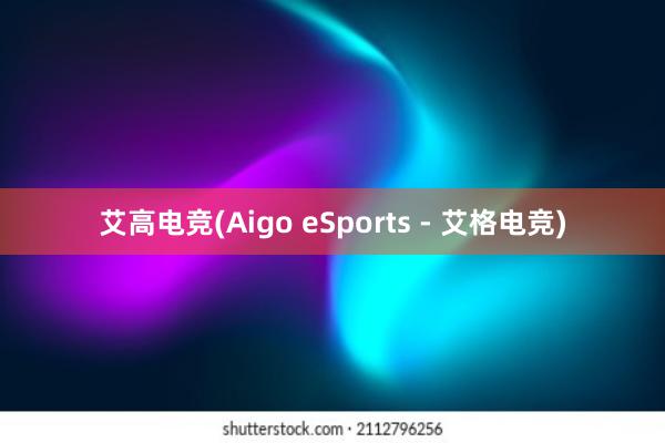 艾高电竞(Aigo eSports - 艾格电竞)