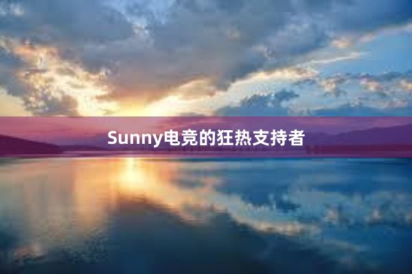 Sunny电竞的狂热支持者