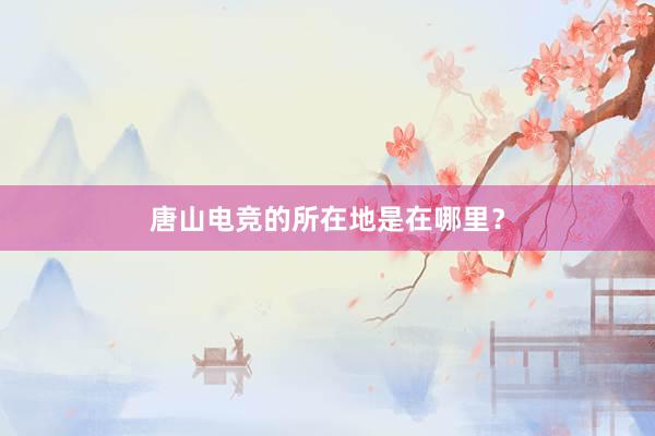   唐山电竞的所在地是在哪里？