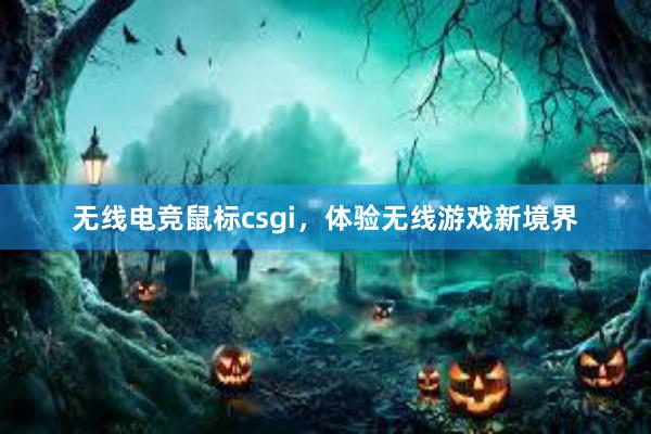   无线电竞鼠标csgi，体验无线游戏新境界